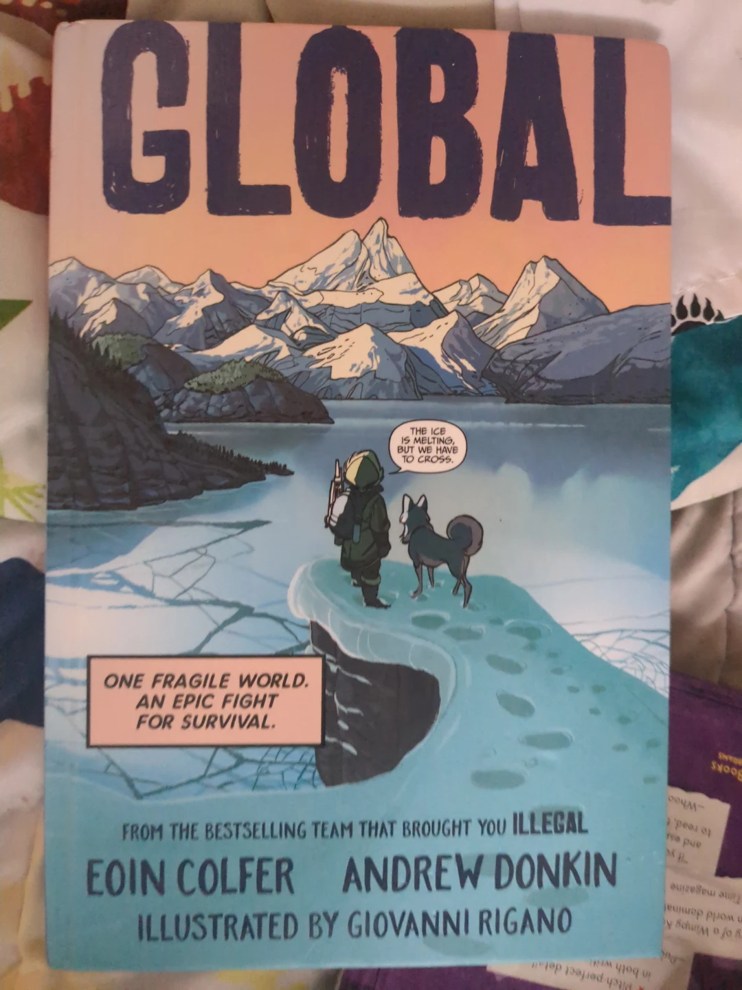 Global graphic novel book