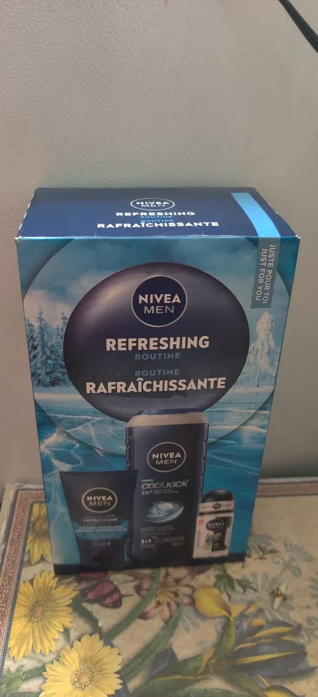 Nivea Men Refreshing Routine Gift Set - New!