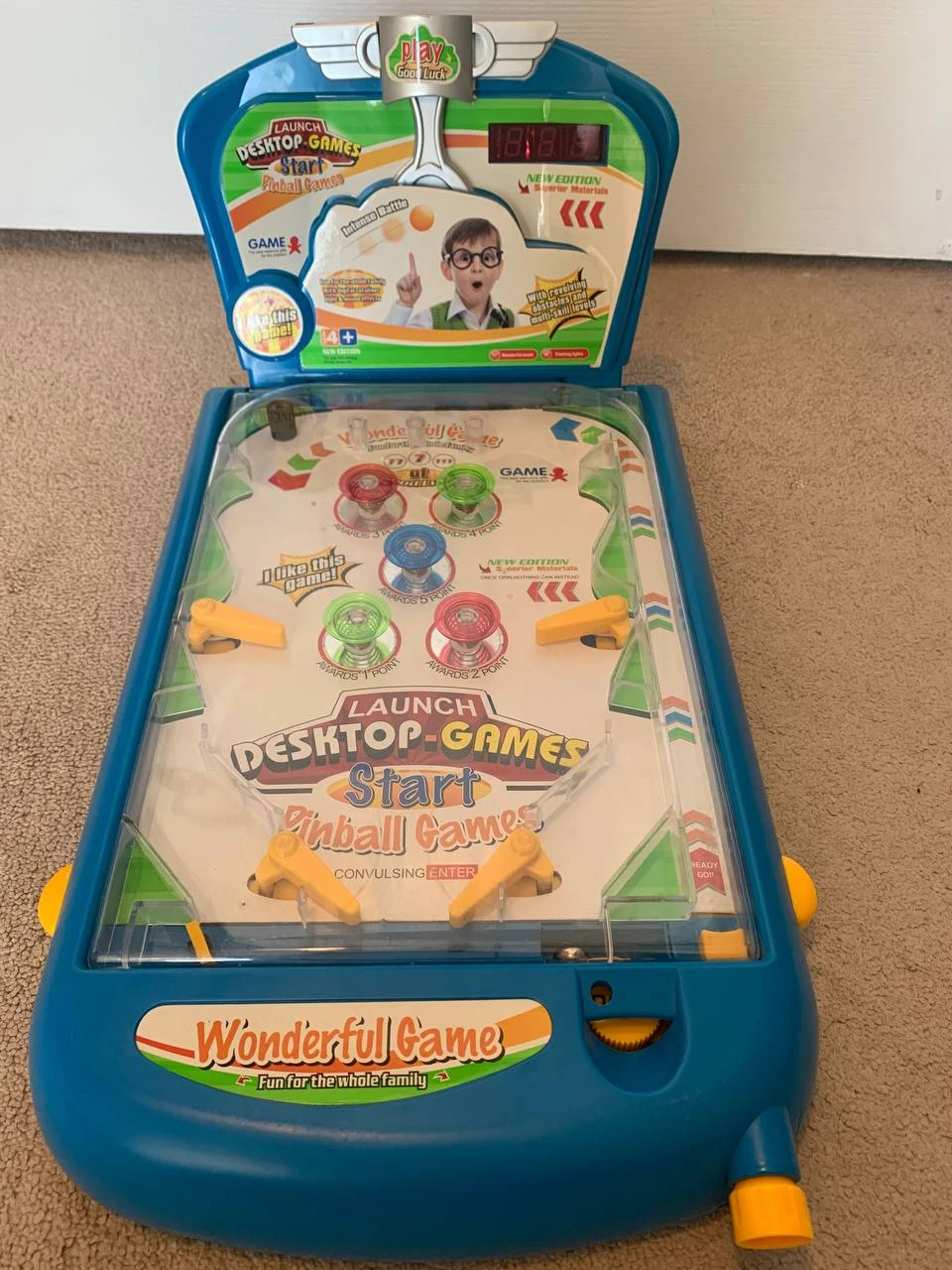 Launch Desktop Games Pinball Game