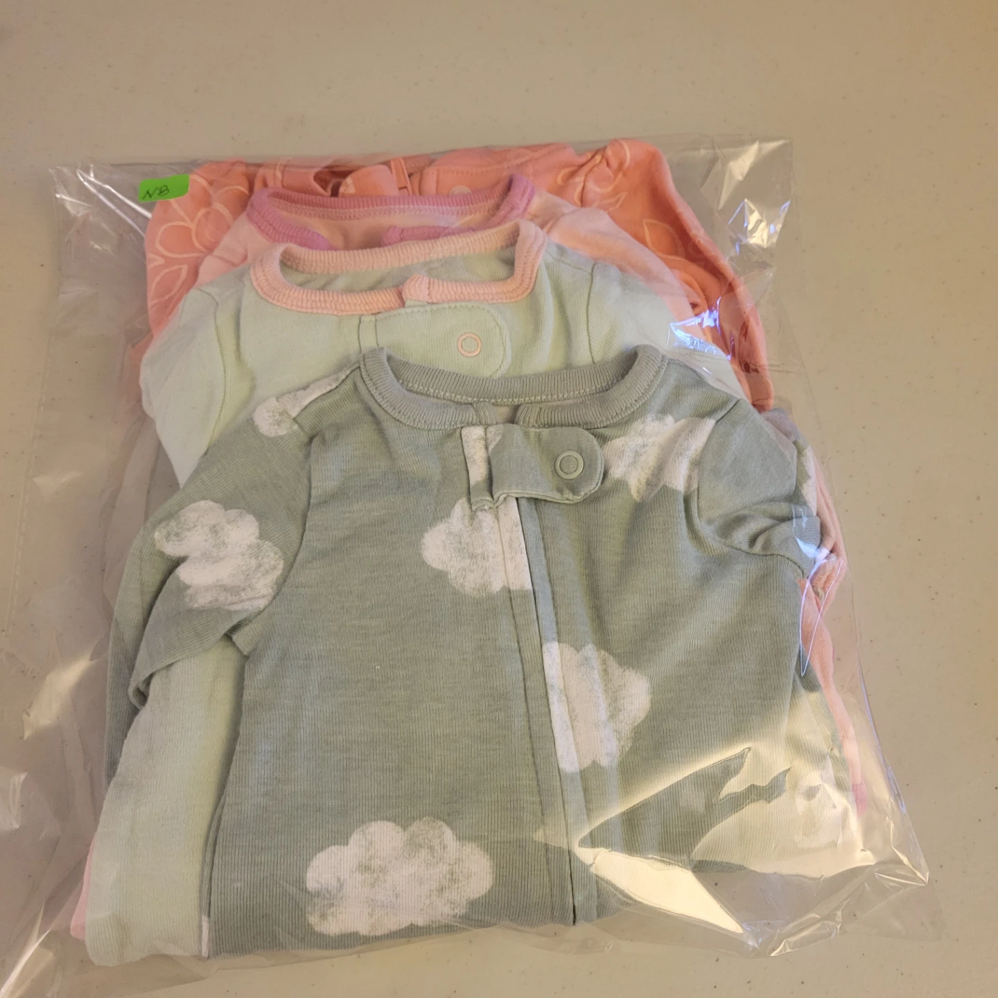 Baby Sleepers - 4 Pack. Newborn - photo 2