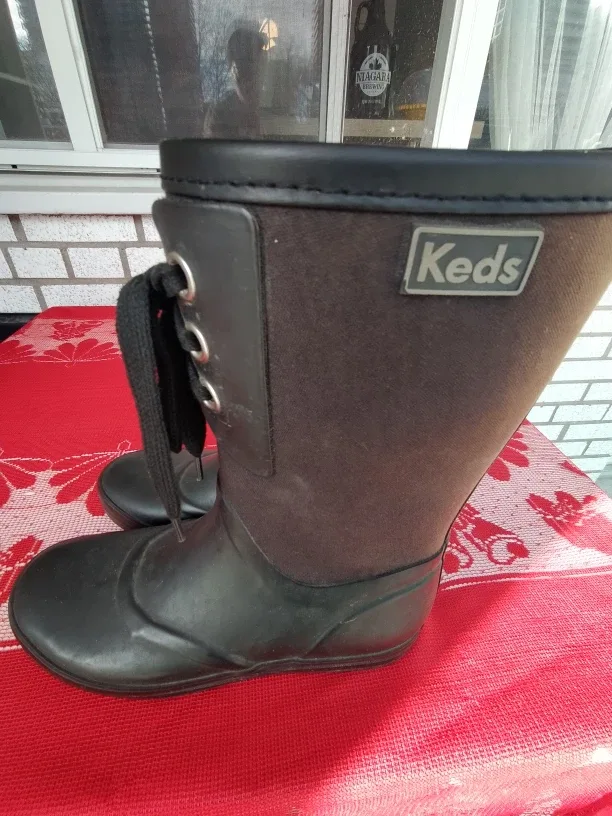 Keds Waterproof Rubber Boots - Size 7