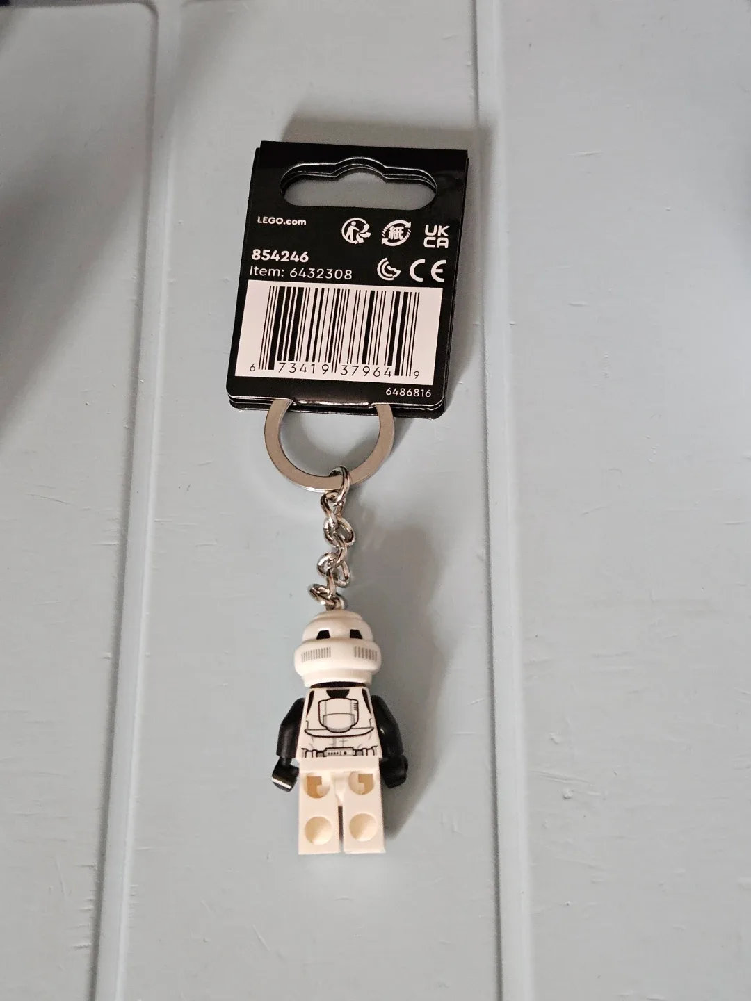 New LEGO Star Wars Scout Trooper Key Chain image indicator(2)