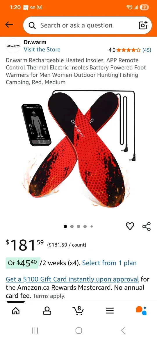 Dr.Warm Heated Insoles - New in Box! image indicator(4)