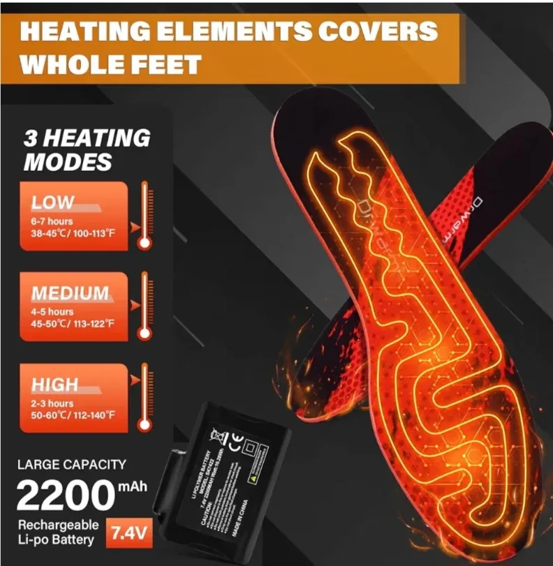 Dr.Warm Heated Insoles - New in Box! image indicator(6)