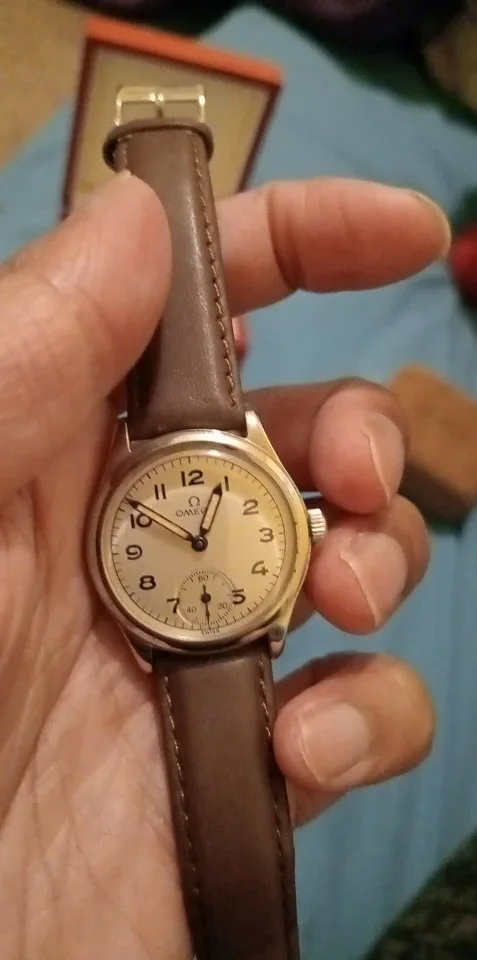 1941 WW2 WORN BY A CANADIAN WAR HERO OMEGA image indicator(2)