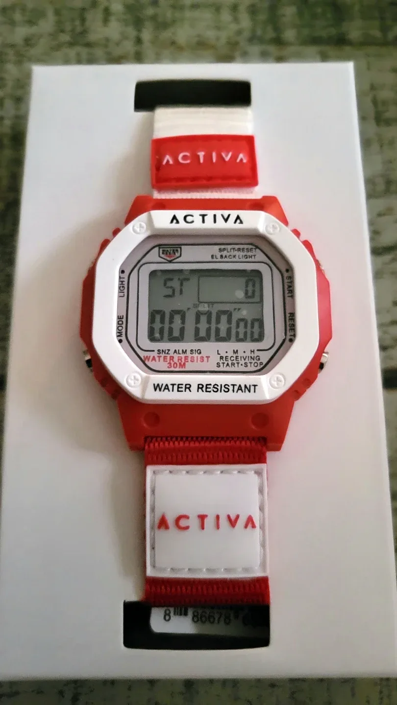 ACTIVA Digital Shock Resistance Sports Watch - New