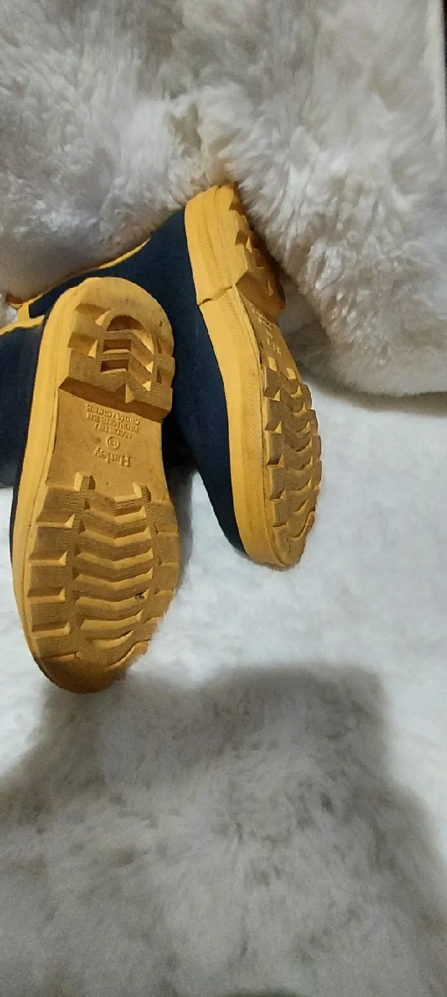 Hatley Kids Rain Boots - Blue & Yellow image indicator(3)