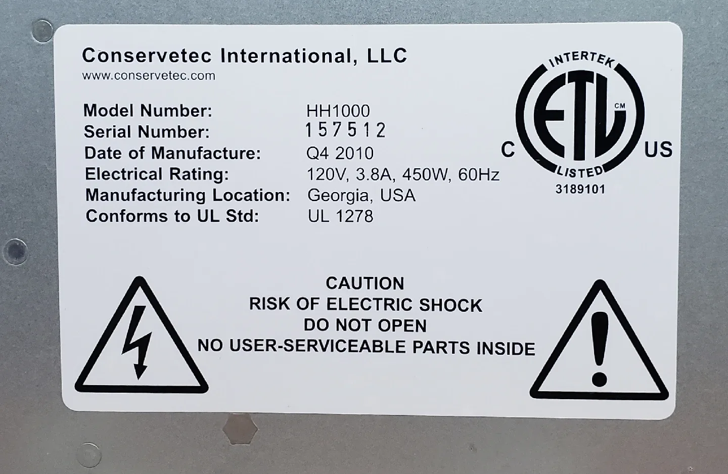 Envi 450 Watt Wall Mounted Whole Room Heater image indicator(6)