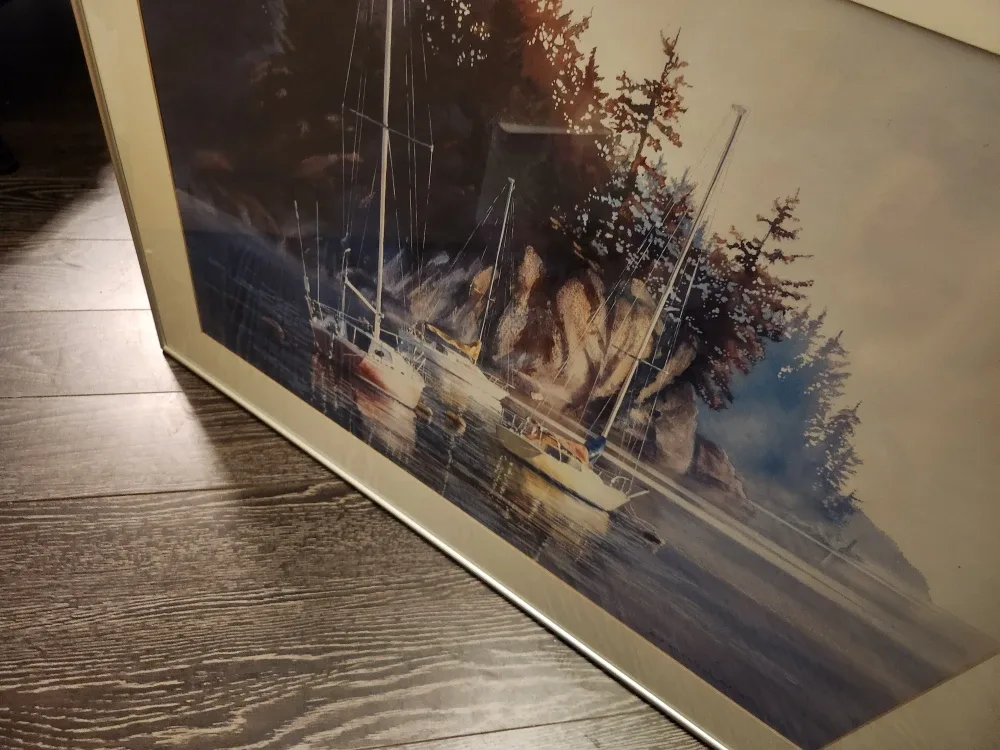 Kiff Holland Framed Art Print - 33 inches x 20 inches image indicator(4)