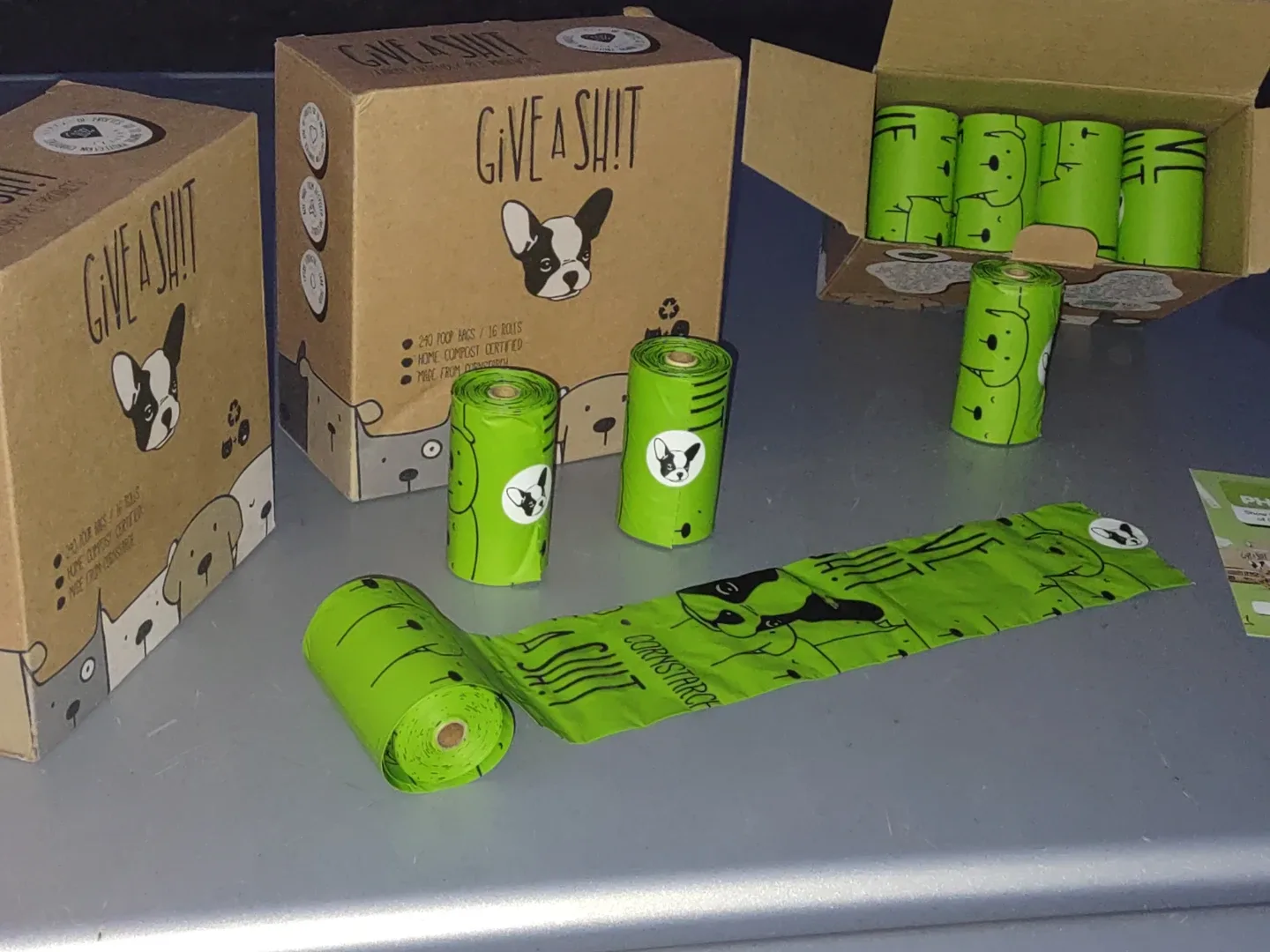 Give A Shit Dog Poop Bags - 240 Bags image indicator(3)