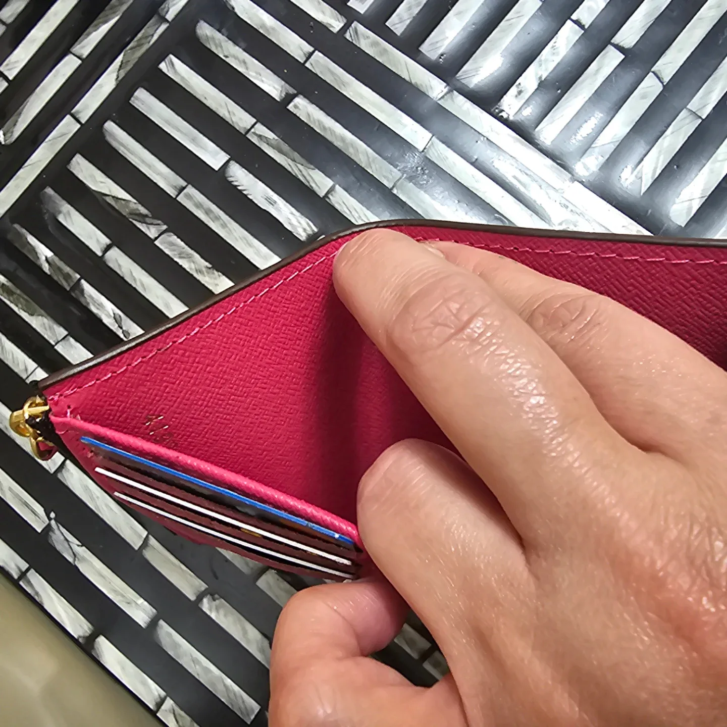 Louis Vuitton Brown & Pink Wallet image indicator(2)