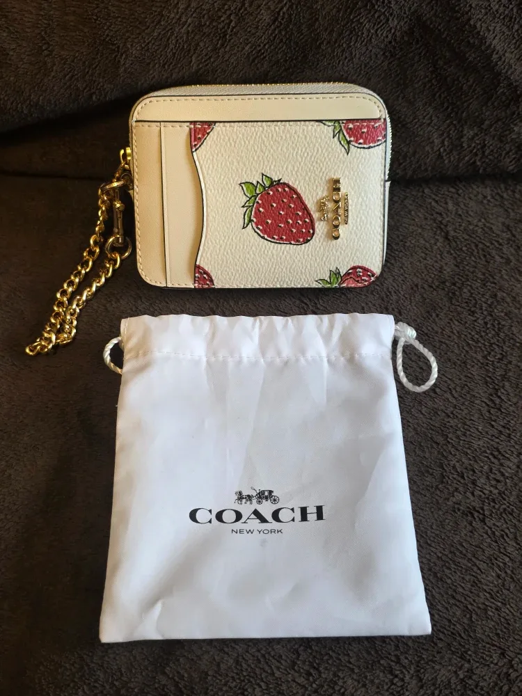 Coach Zip Card Case Wallet:  Design Not Available At Coach