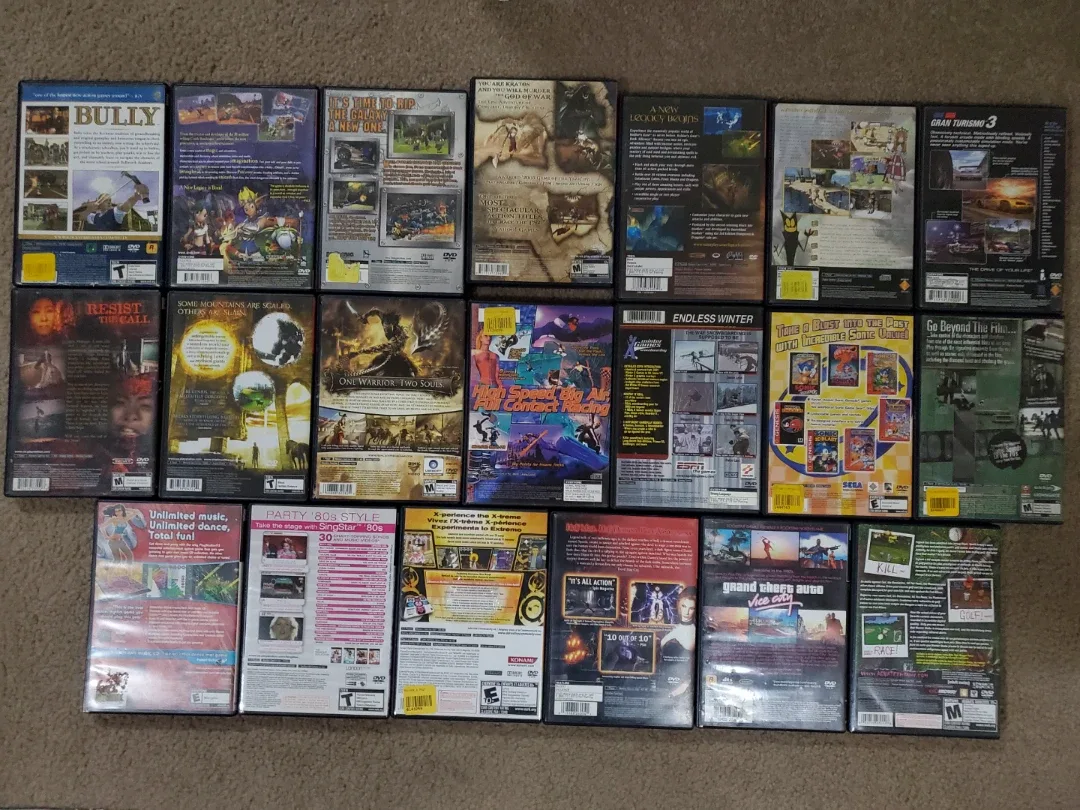 PlayStation 2 System & Games image indicator(9)