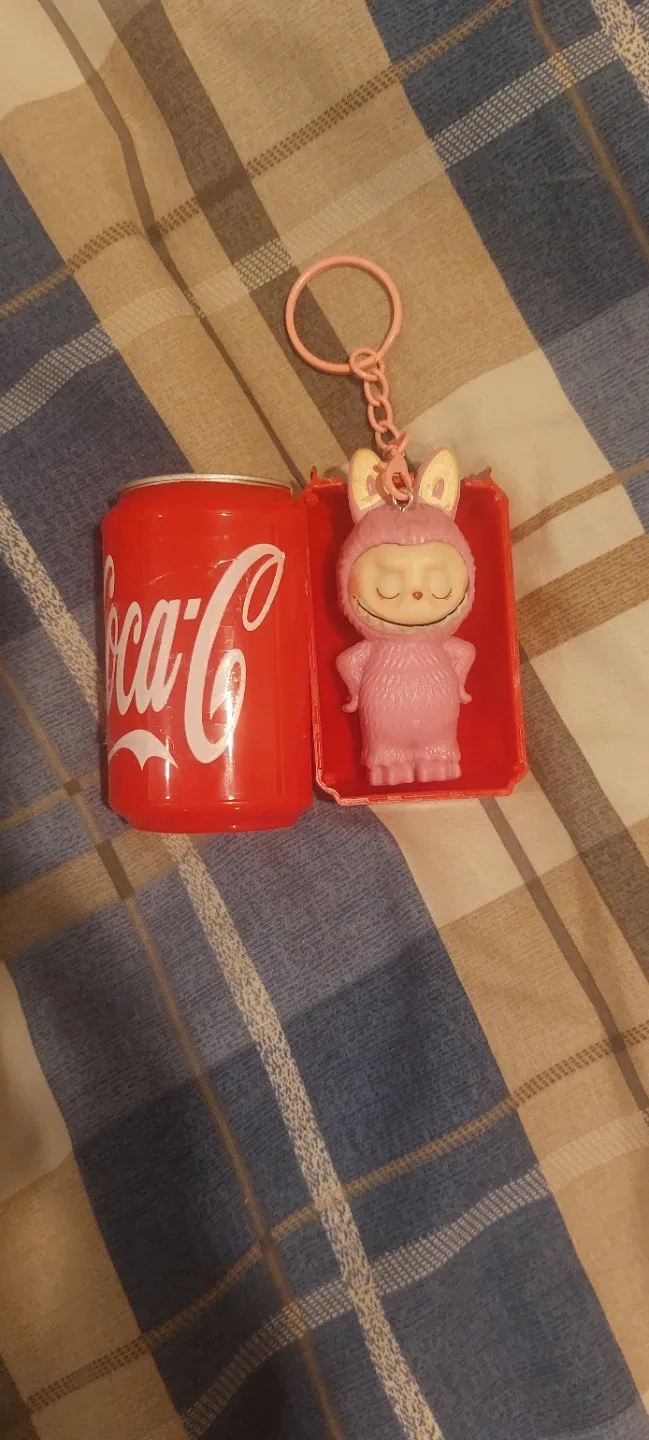 Pink Labubu Keychain image indicator(3)