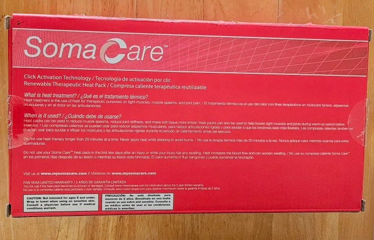 Soma Care Neck & Shoulder Heat Pack image indicator(3)