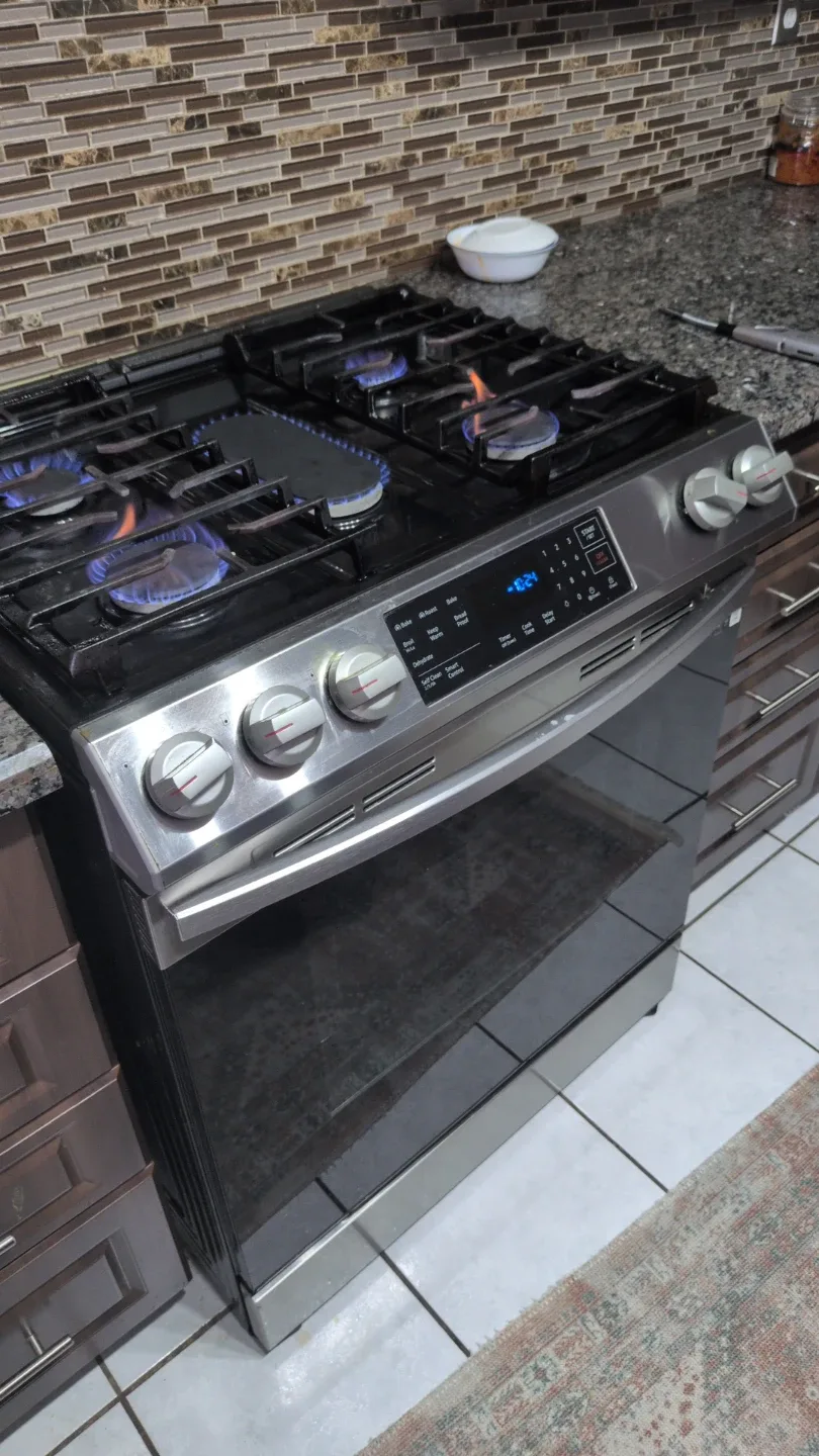 Samsung Gas Range Stove image indicator(3)