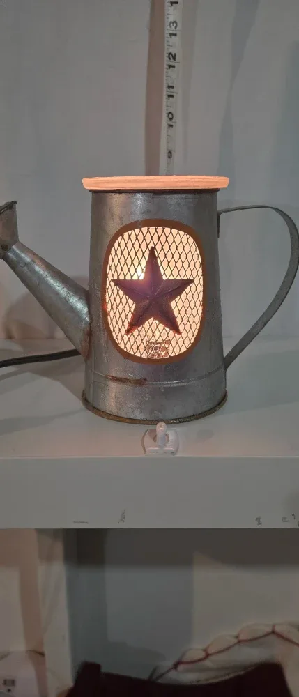 Scensty Galvanized Watering Can Electric Wax Warmer