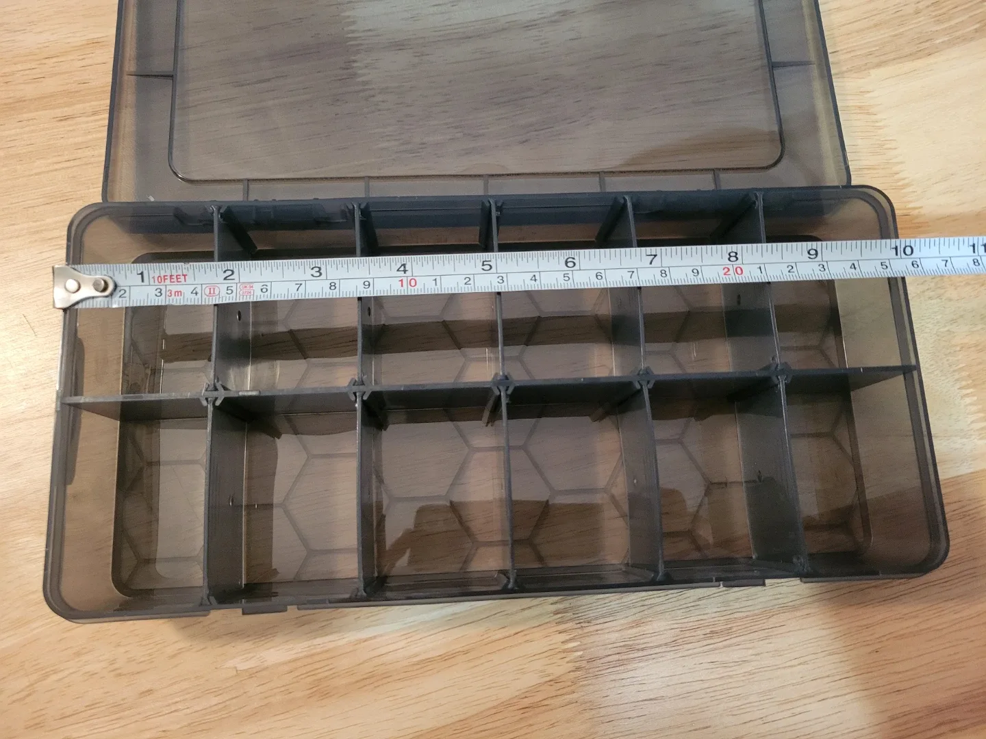 Gray Stackable Storage Container Box image indicator(6)