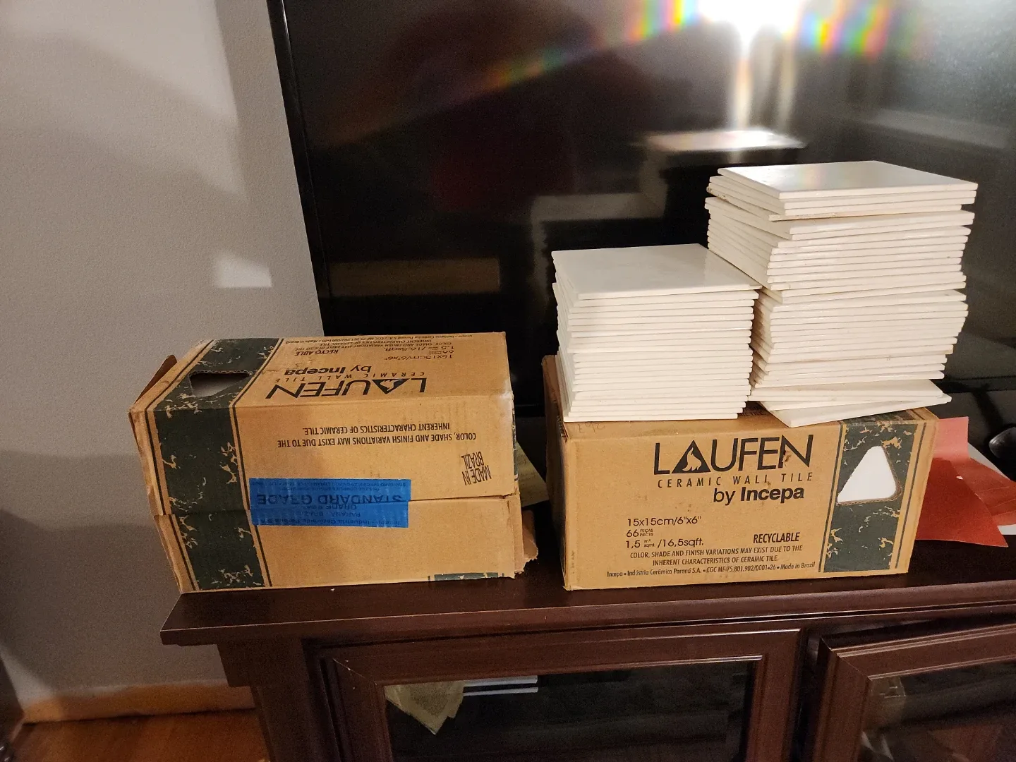 LAUFEN Ceramic Wall Tile 6"x6"