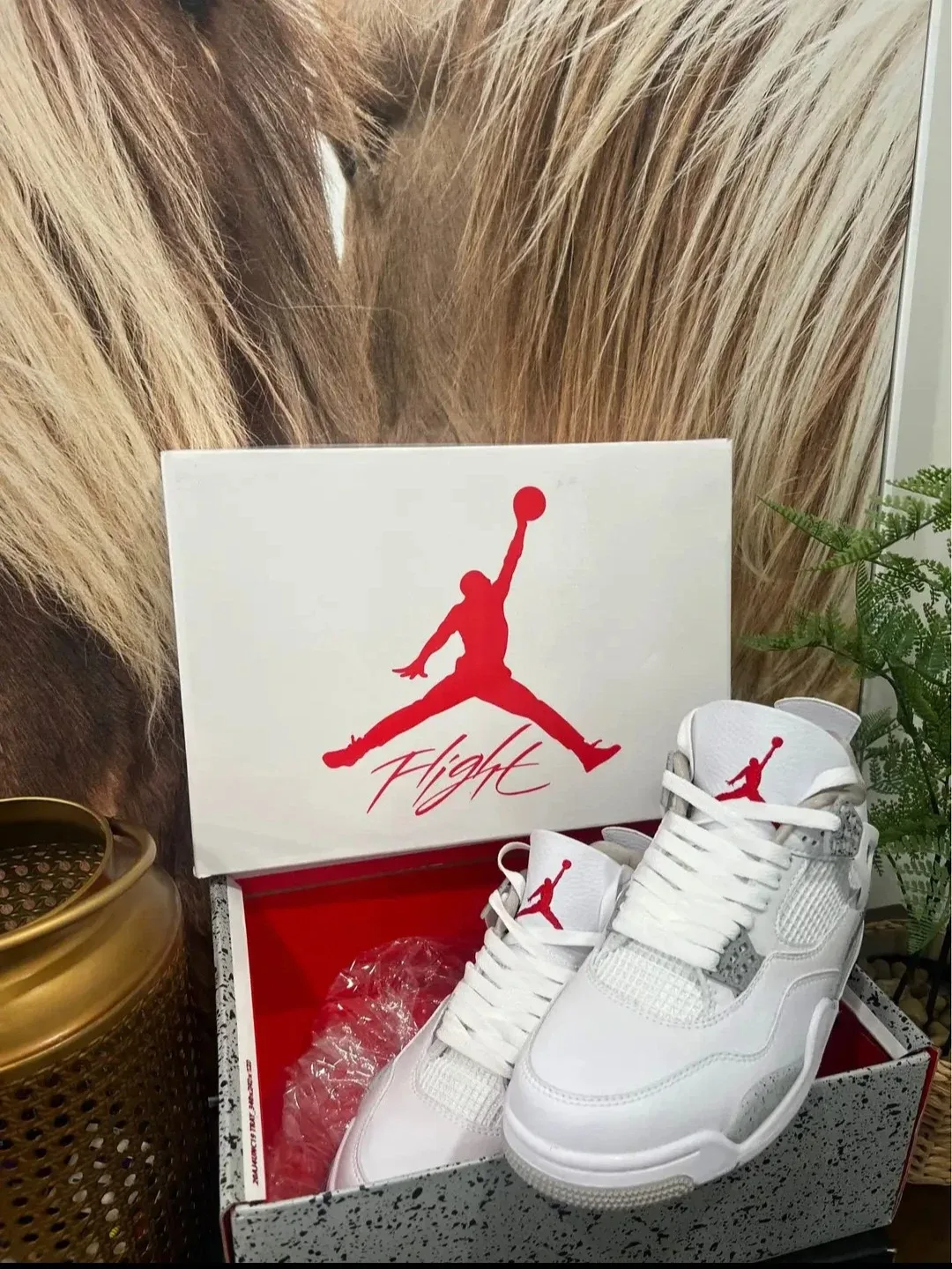 Air Jordan 4 Retro White Oreo image indicator(5)
