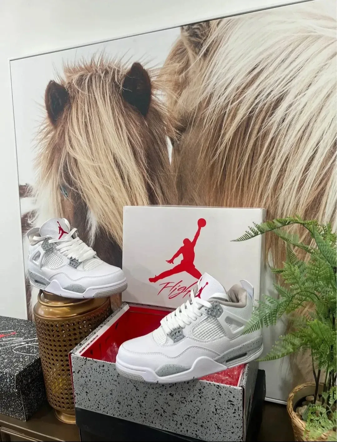 Air Jordan 4 Retro White Oreo image indicator(6)