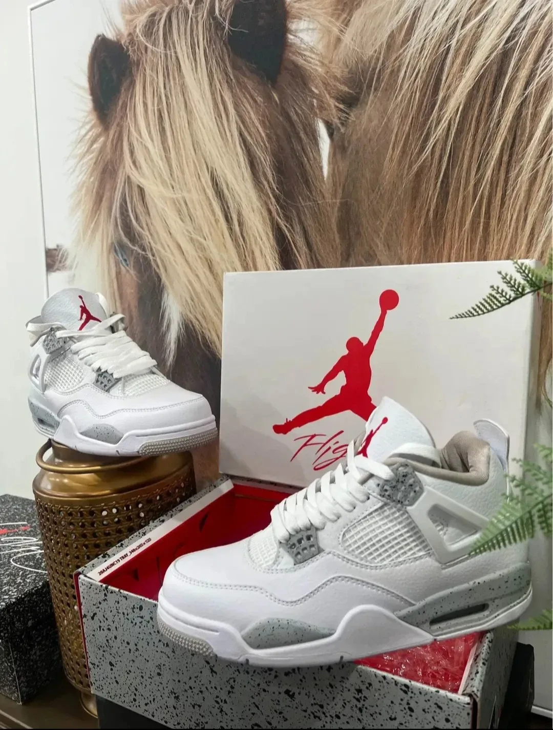 Air Jordan 4 Retro White Oreo image indicator(7)