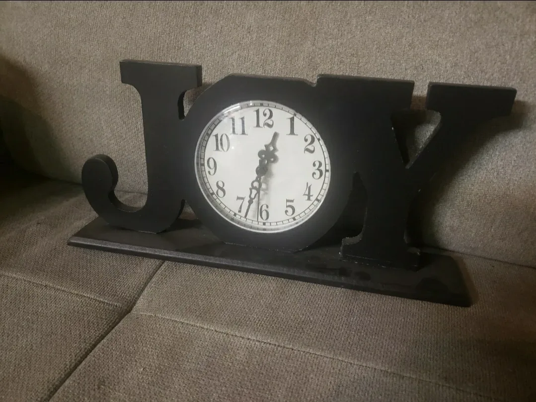 JOY Tabletop Clock - Black