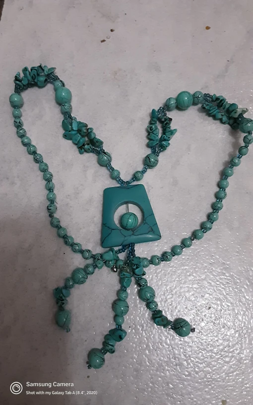 Turquoise & Amazonite Necklace - photo 3