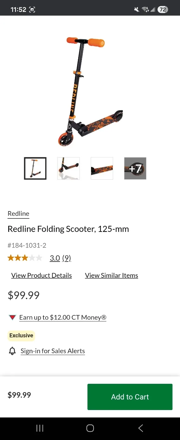 Redline Folding Scooter image indicator(7)
