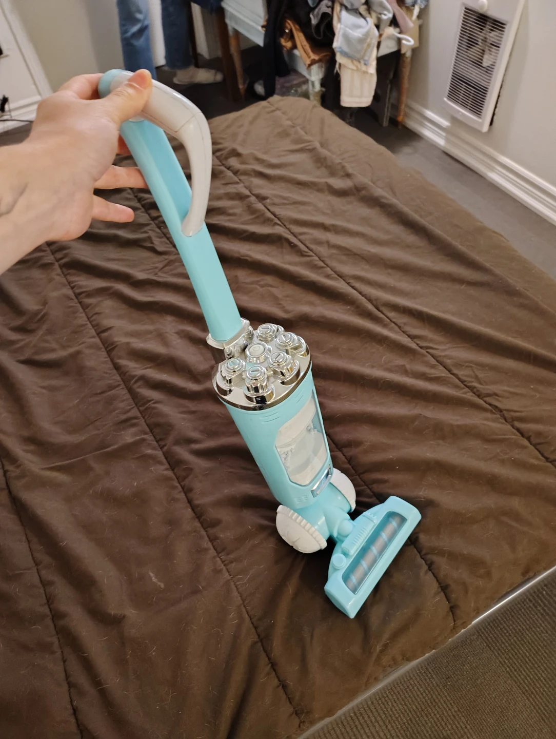 Toy Vacuum Cleaner - Light Blue - photo 4