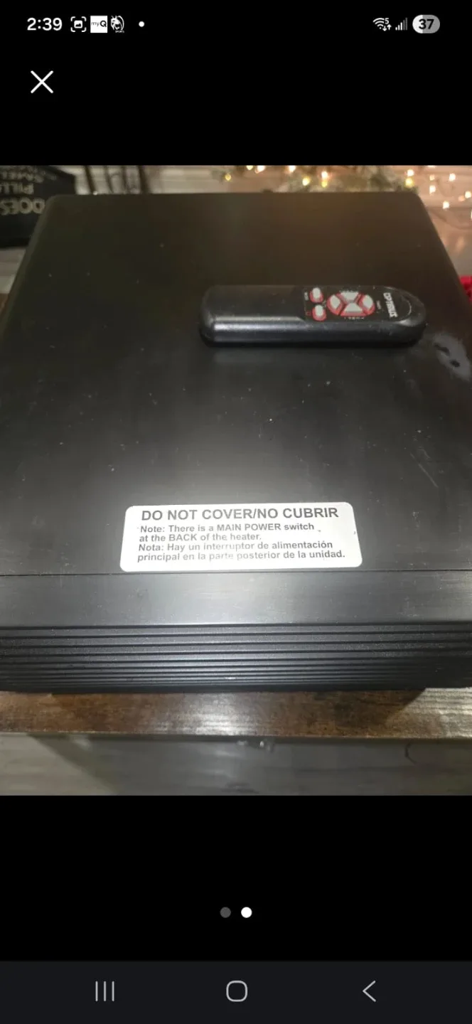 Optimus Heater with Remote image indicator(2)