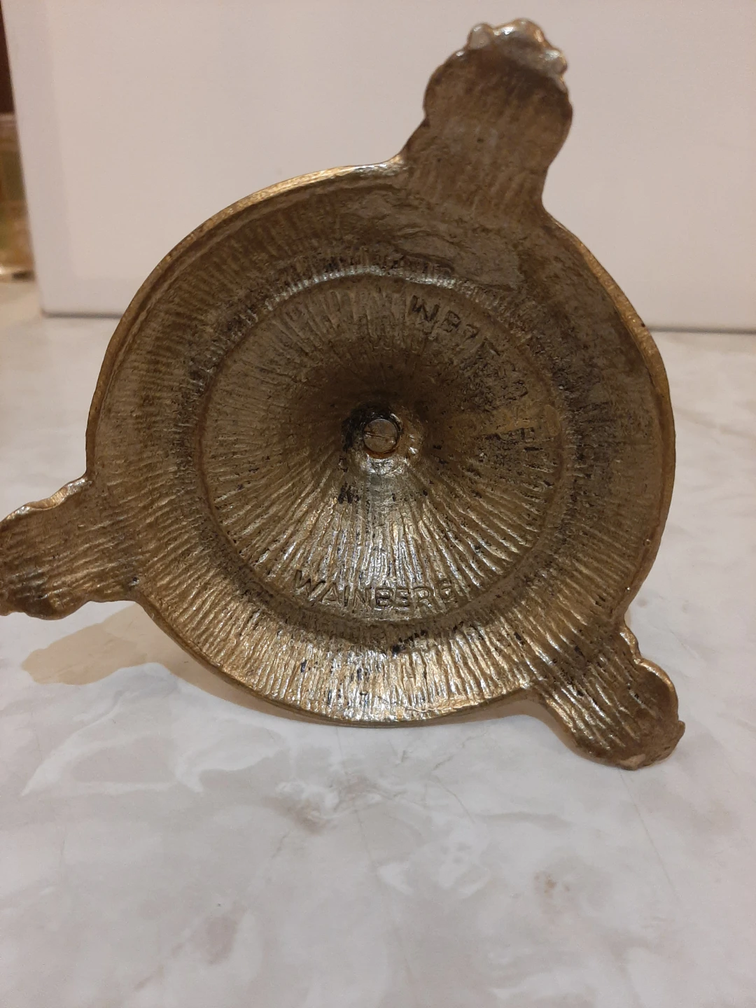 2 Brass vintage candle holders. Made by Wainberg in Israel. - photo 2