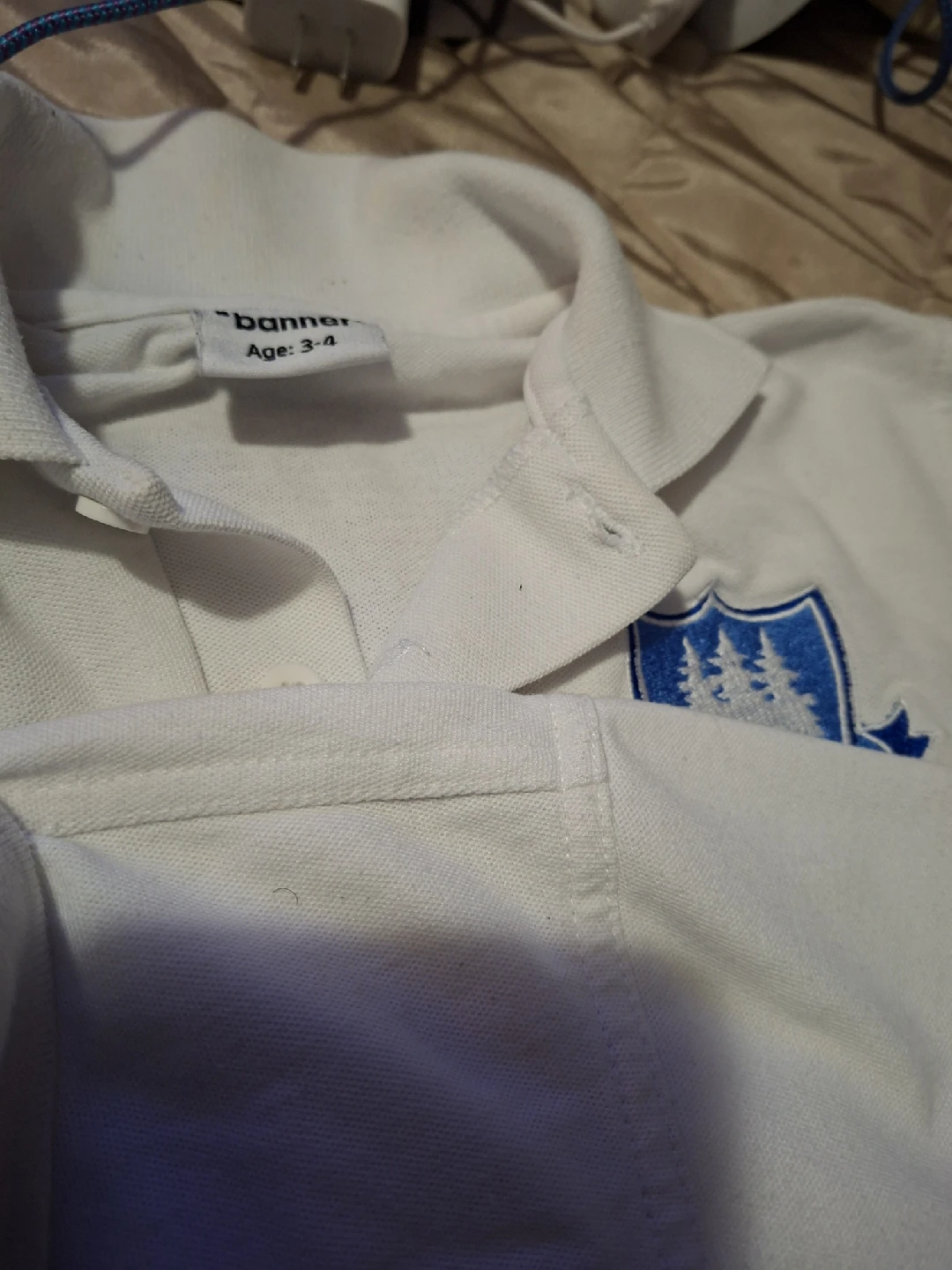 🥕Banner White Pines Academy Polo Shirts (Age 3-4) - photo 2