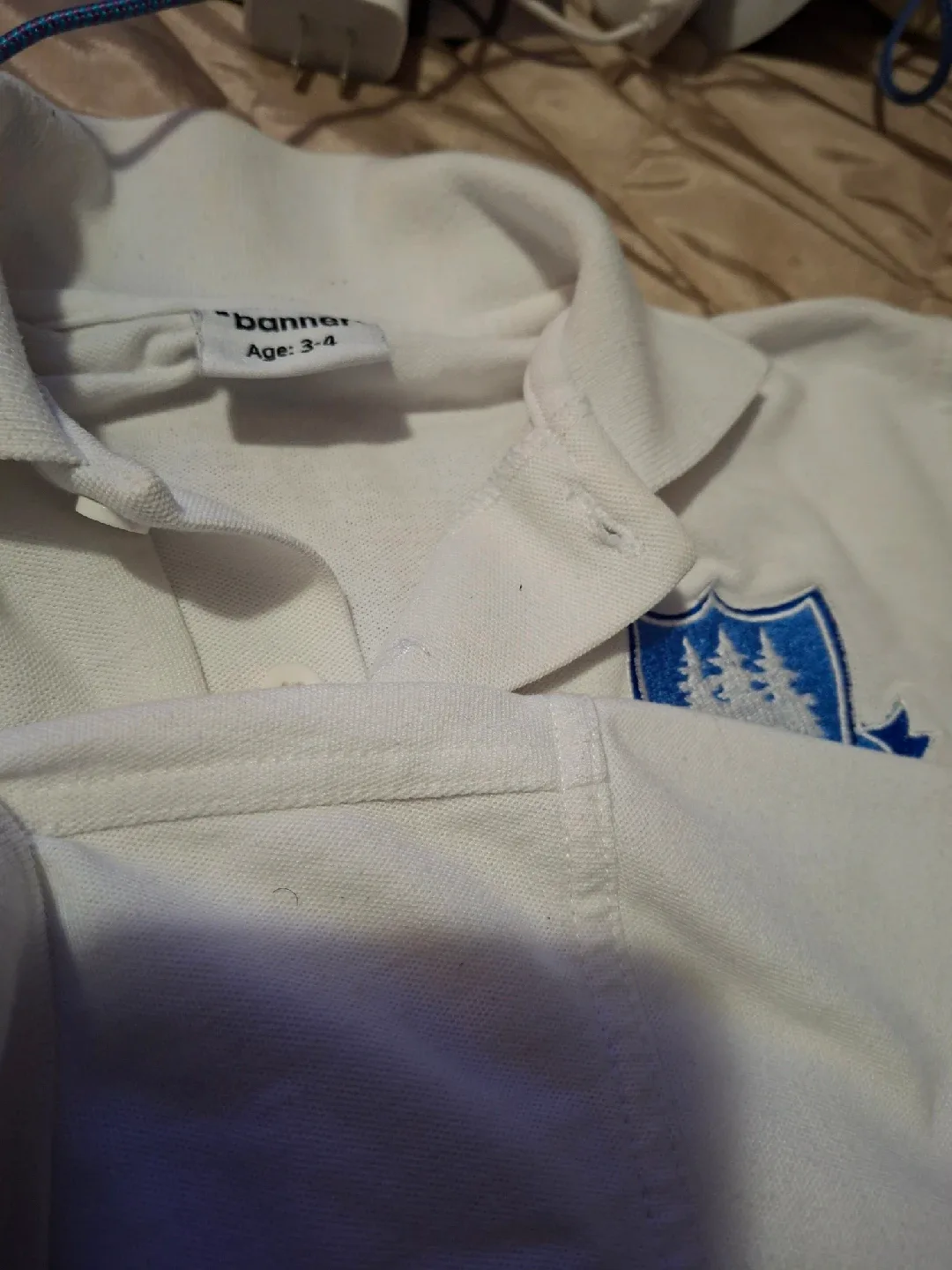 🥕Banner White Pines Academy Polo Shirts (Age 3-4) image indicator(2)