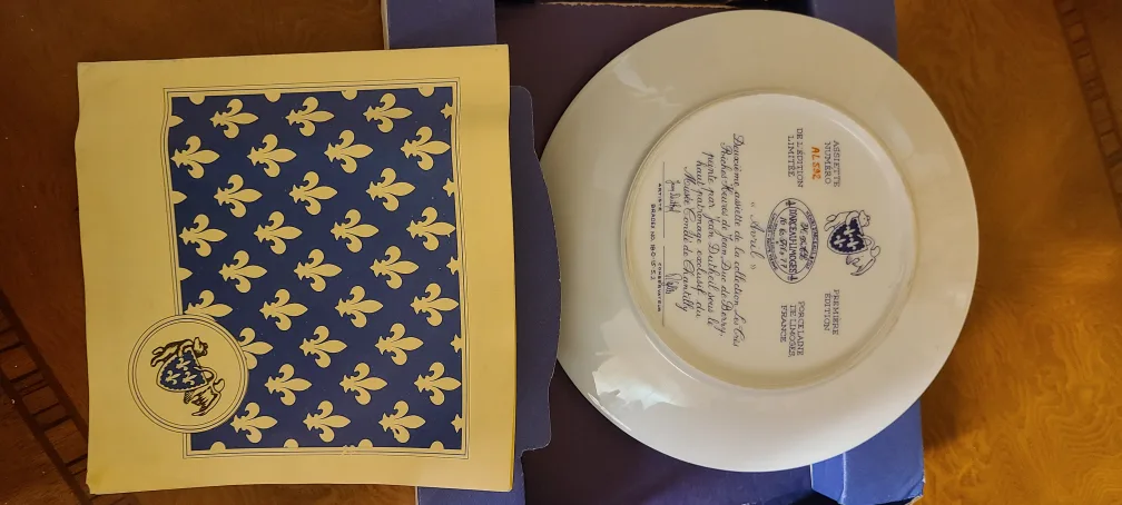 W.S. George Limited Edition Collector Plates