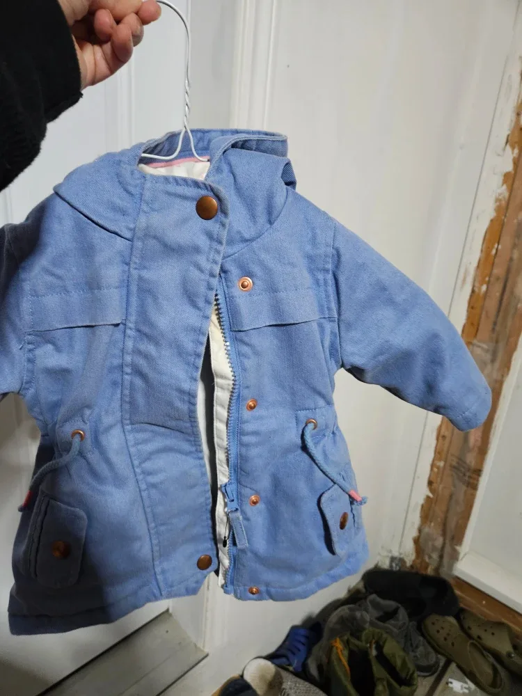 M&S Chambray Baby Jacket (3-6 Months)