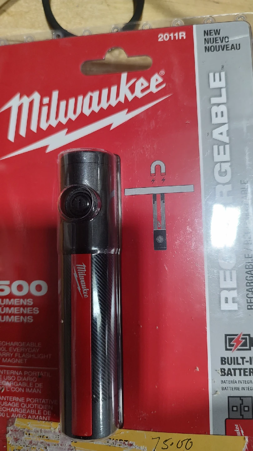 New Milwaukee 2011R Rechargeable Flashlight