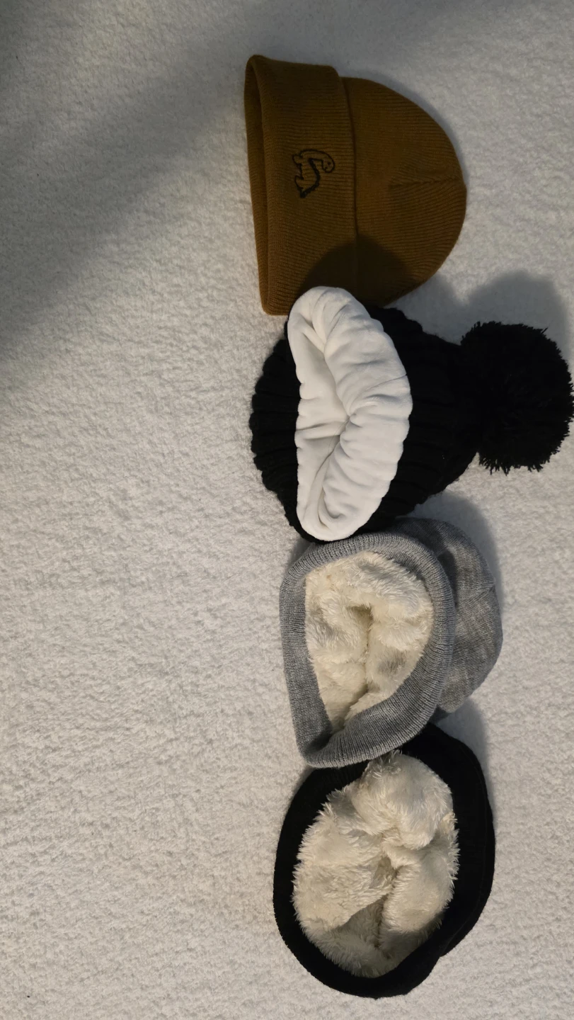 Assorted Winter Beanies - Black, Grey, Brown - photo 2