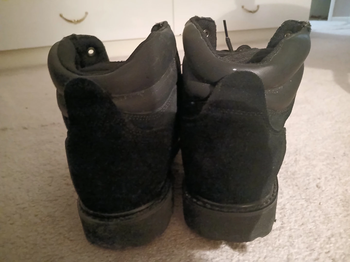 George Black High Cut Men Boots / Shoes size 13W - photo 4