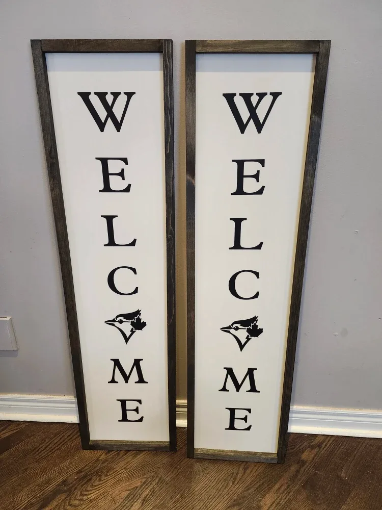 Toronto Blue Jays Welcome Sign