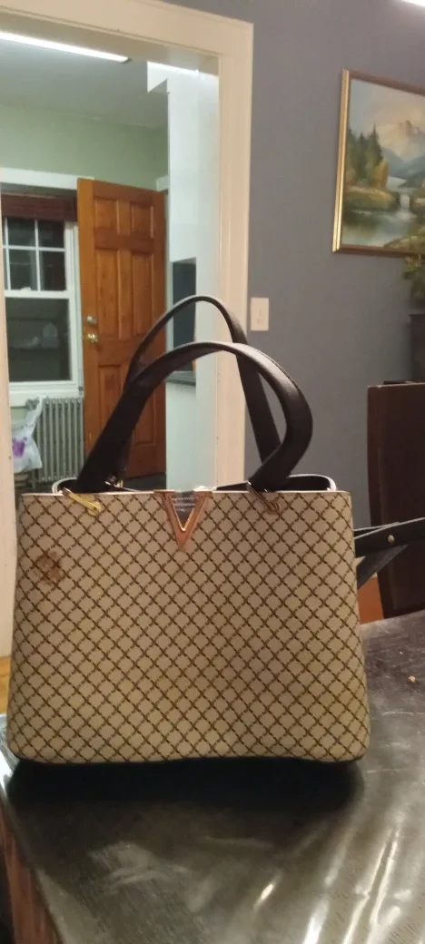 Patterned Tote Bag image indicator(4)