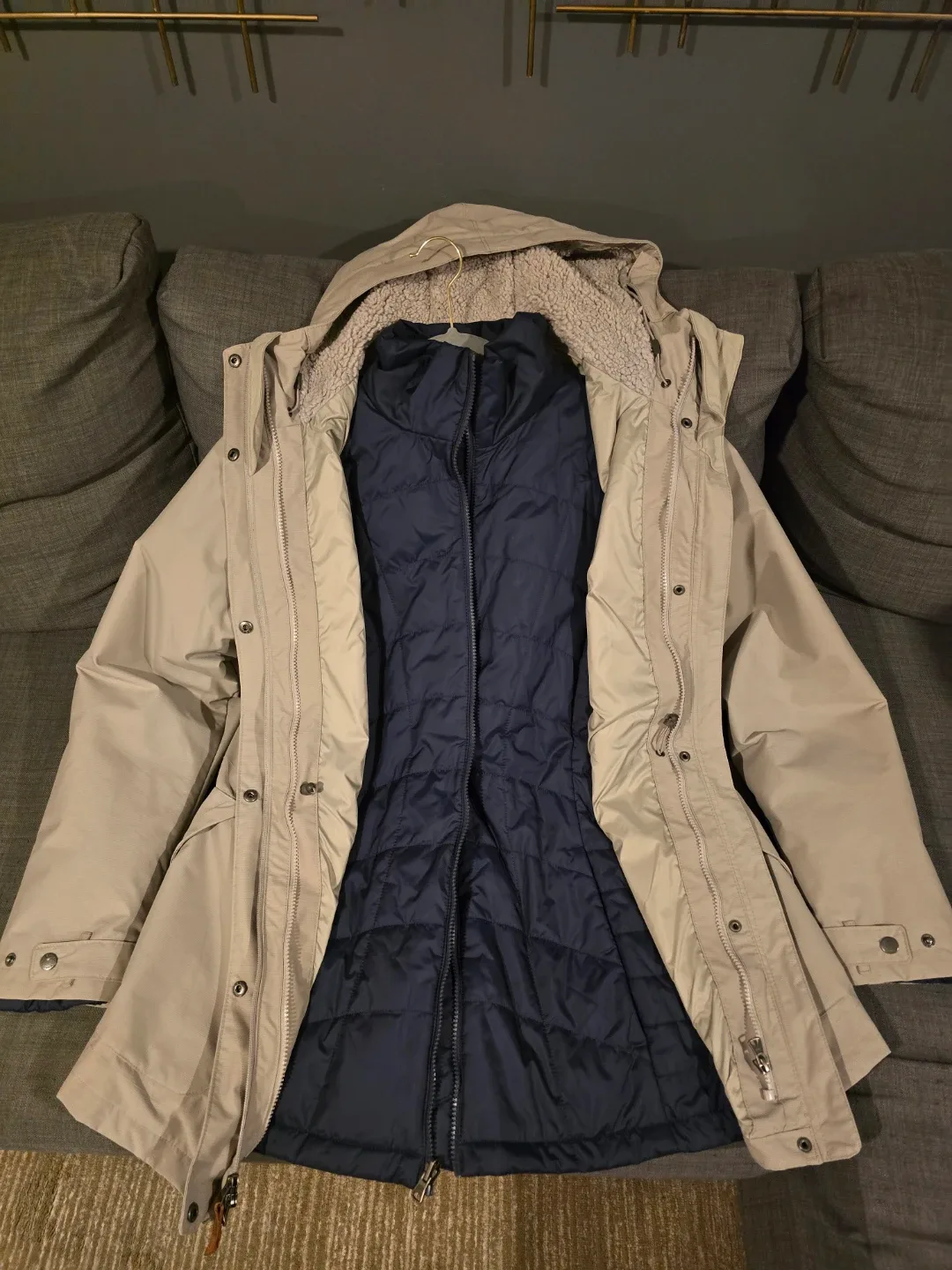 Columbia Jacket Interchange Omni Heat Puff Liner 3 In 1 image indicator(3)