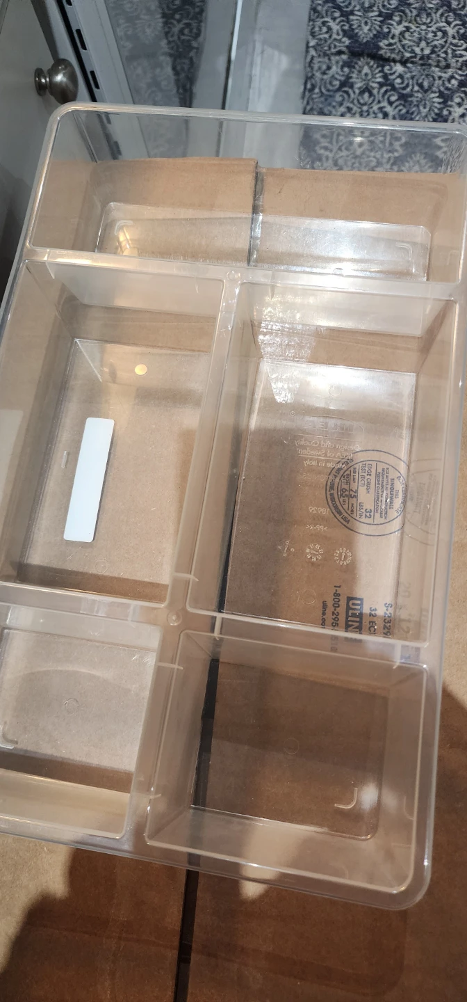 IKEA Antonius Storage Box - Clear - 20x12"