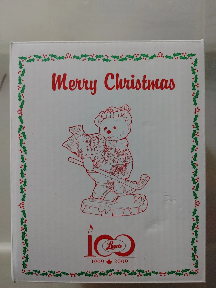 Leon's 100th Anniversary Bear Figurine