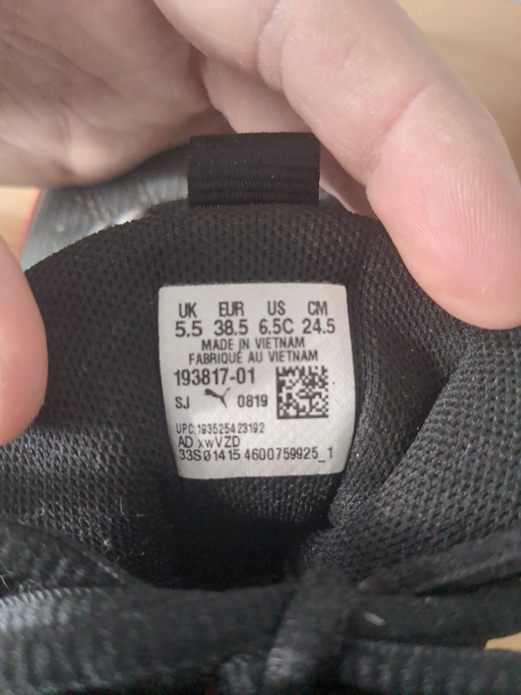 Puma High-Top Sneakers, US 6.5 - photo 2