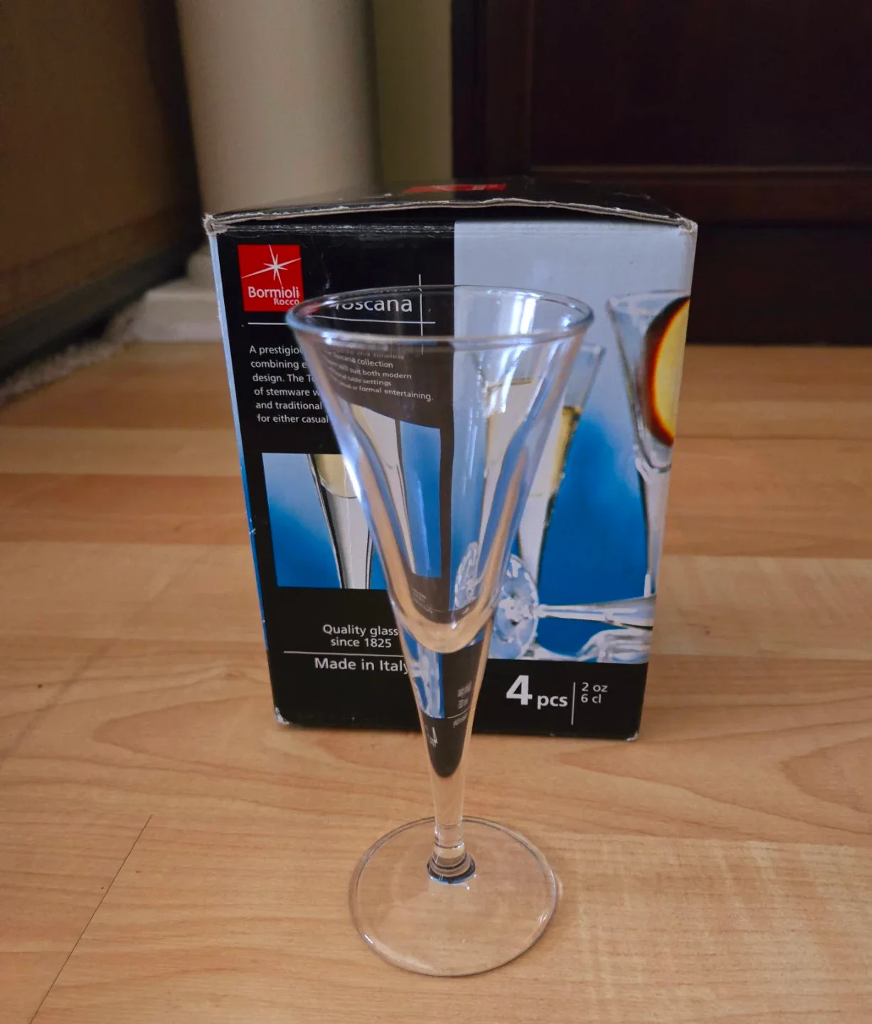 Bormioli Rocco Toscana 4-Piece Glass Set image indicator(2)