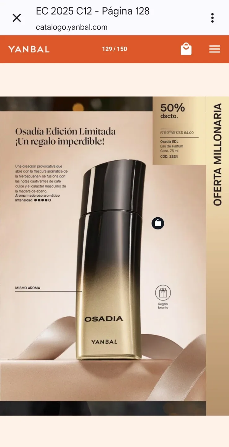 Yanbal Indomito Cologne for Men image indicator(6)