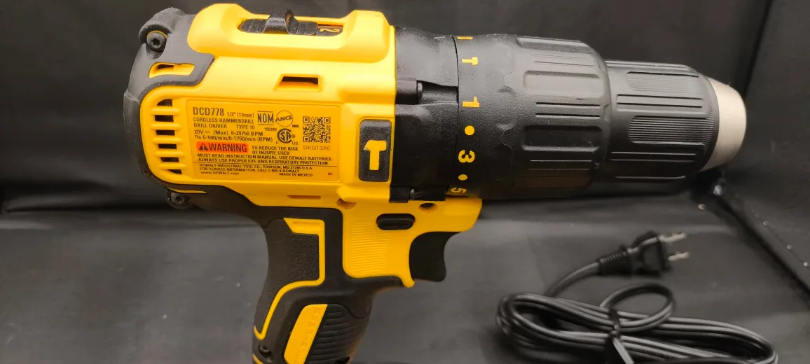 DeWalt DCD778 Cordless Hammer Drill image indicator(3)