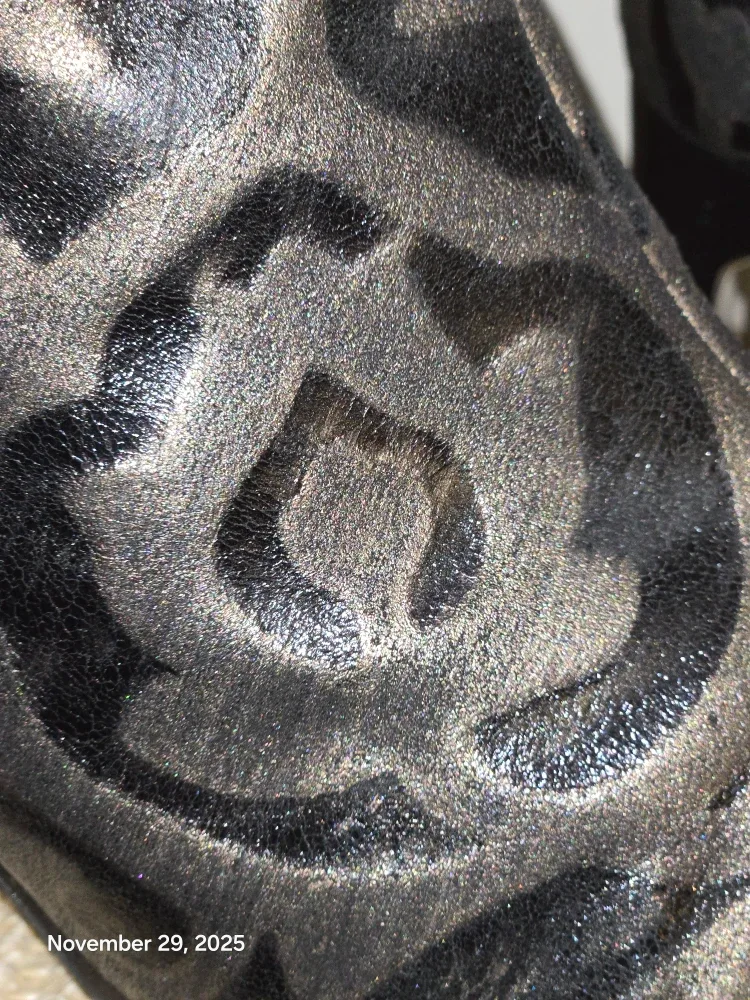 Leather Metallic Ankle Boots image indicator(4)