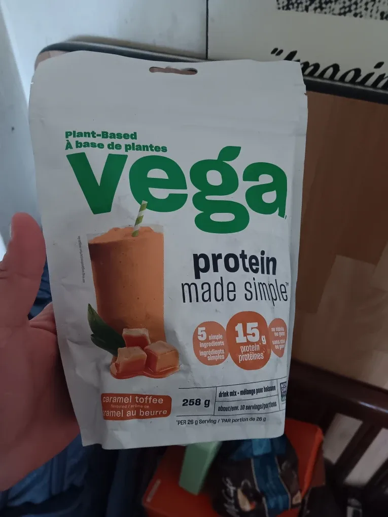 Vega Plant-Based Protein Made Simple - Caramel Toffee thumbnail